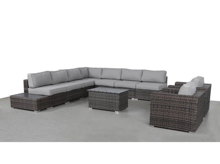 Stylish Entertainment Sectional Set, Outdoor Living