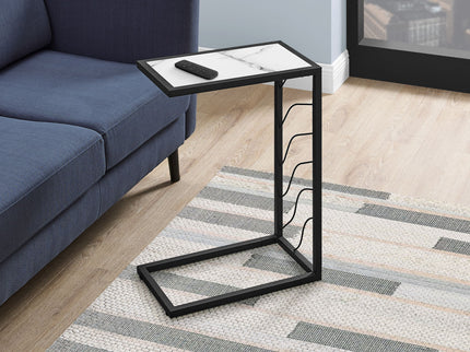 Accent Table, C - Shaped, Contemporary & Modern Convenient Design