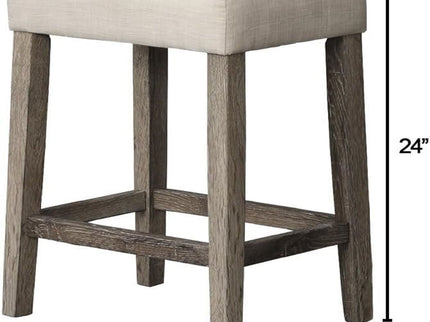 Transitional Backless Counter Stool (Set of 2)