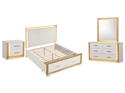 Obsession - Bedroom Set & LED