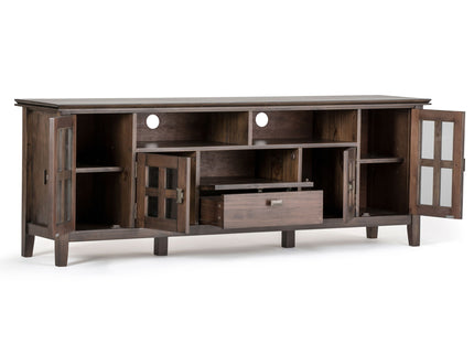 Artisan - TV Media Stand - Natural Aged Brown