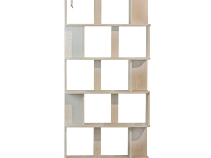 Modern 5 Tier Open Storage Bookcase