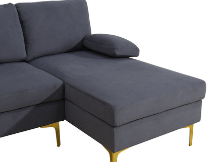 U - Shaped Sectional Sofa With Double Chaise