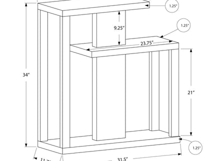 Accent Console Table For Entryway, Contemporary, Elegant Design