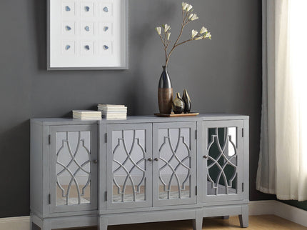 Magdi - Console Cabinet - Antique Gray