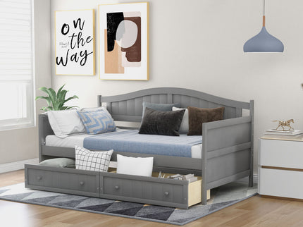 Wooden Daybed, Sofa Bed, No Box Spring Needed