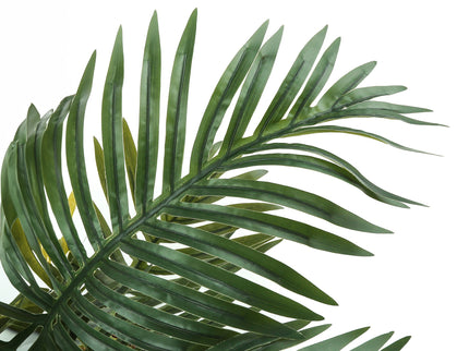 34" Tall, Artificial Plant, Palm Tree, Indoor, Faux, Fake, Floor, Greenery, Potted, Real Touch, Decorative - Green / Black