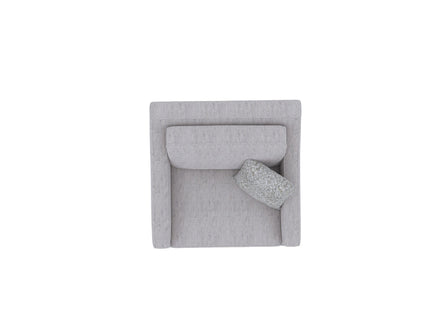 Lounge Chair With Casual Accent - Gray