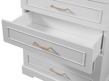 Freestanding Bathroom Cabinet With 3 Drawers, Adjustable Shelf, Soft Close Doors