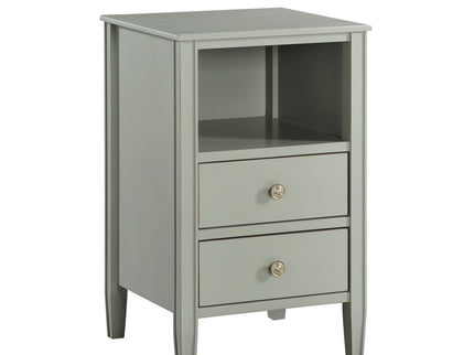 Winston - 2 Drawer Storage Nightstand