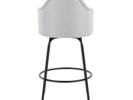 Ahoy - Contemporary Fixed Height Counter Stool (Set of 2)