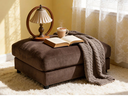 Upholstered Rectangle Ottoman