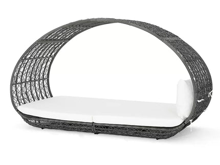 Abigal - Outdoor Wicker Daybed With Cushion