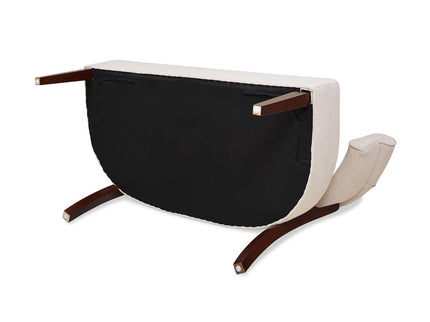 Jared - Versatile Roll Arm Tufted Bench Settee
