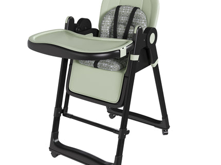 Convertible Baby High Chair To Rocker With 5 Point Harness