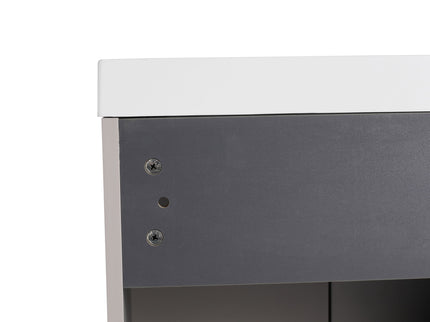 Modern Freestanding Bathroom Vanity With Soft Close Cabinet Doors