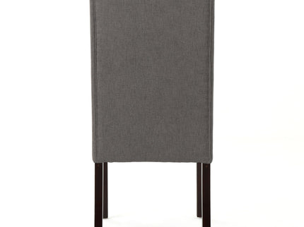 Sophisticated Tufted Dining Chair With High Back Design