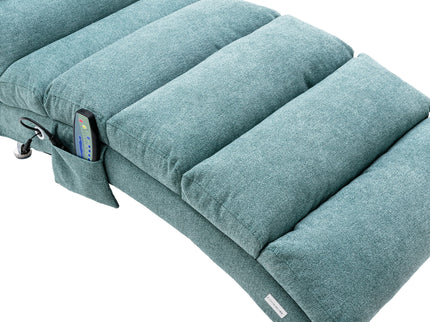 Massage Chaise Lounge Indoor With Remote Control, Ergonomic Electric Massage Lounger