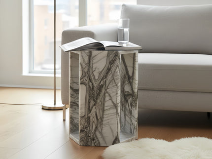 Modern Minimalist Hexagon Side Table