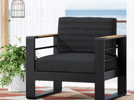Giovanna - Club Chair Set With Aluminum Frame