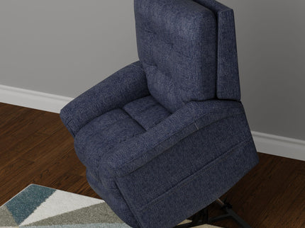 Velour - Power Lift Chair - Blue