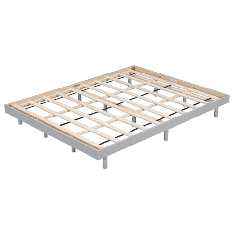Modern Floating Platform Bed Frame