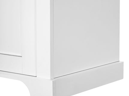 Bathroom Storage Cabinet, Adjustable Shelves & Drawer, Freestanding Tower