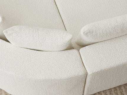 V - Shaped Modular Sofa Set With 3 Pillow