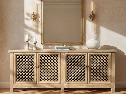 Arden - 4 Door Sideboard - Natural