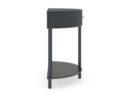 Demi Lune - Console Table With 2 Storage Drawers
