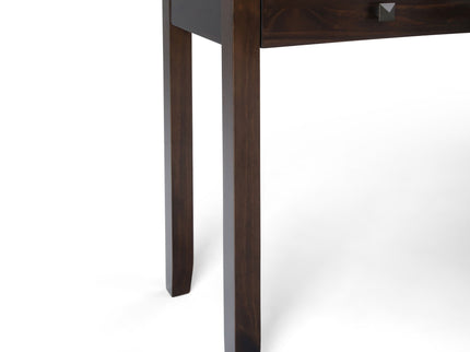Cosmopolitan - Wide Console Sofa Table - Mahogany Brown