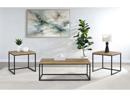 Rosey - 3 Piece Coffee Table Set - Mango Color