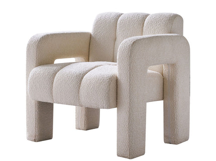 31.10" Boucle Upholstered Accent Chair