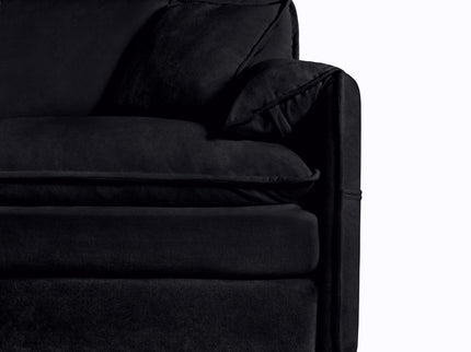 Modern Oversized Deep Seat Luxury 2 Piece Sofa Set With 4 Pillows