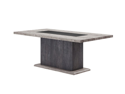 Dining Table, Fits Up To 6 People - Gray