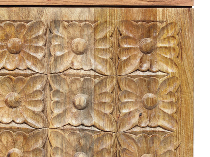 Boho - 2 Door Cabinet - Natural