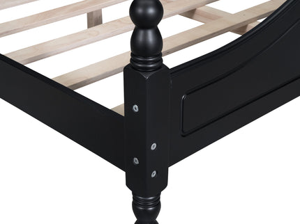 Platform Bed Frame With Slat Support