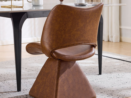 Modern Swivel Dining Chair With High Back