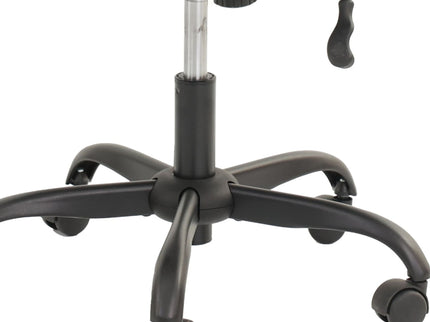 Ergonomic Office Chair With Armrests, Adjustable Design - Black / Blue