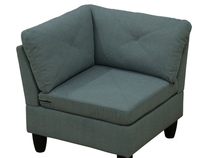 Modular L - Shaped Sectional Sofa 6 Seater 4 Piece Couch With Chaise