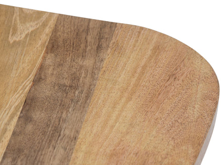 Patrice - Handcrafted Metal And Wood Accent Table