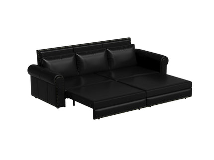 Chesterfield Sofa & Pull Out Bed