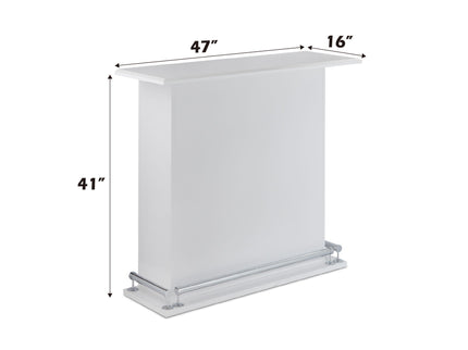 Kite - Bar Table - Gloss White
