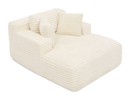 Chaise Lounge Sofa Bed With Deep Seat For Living Room