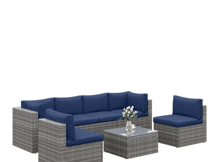 Modern Patio Set With Coffee Table
