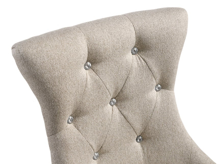 Gabrian - Two Tone Reclaimed Side Chair (Set of 2) - Beige / Gray