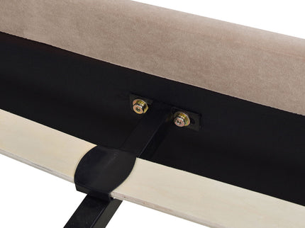 Aspen - Vertical Tufted Modern Headboard Platform Bed Set