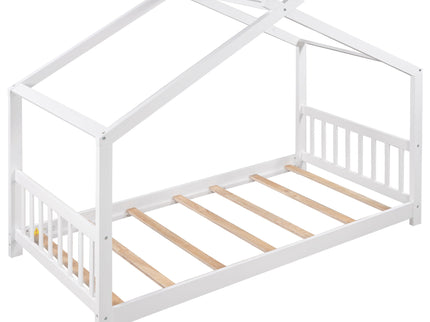 House Platform Bed With Headboard And Footboard, Roof Design