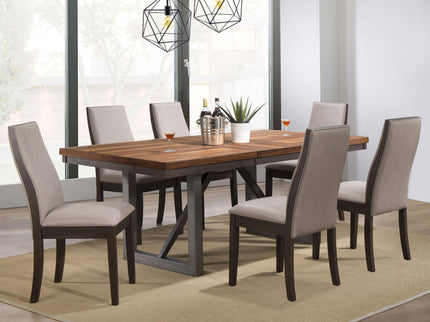 Rivera - Extension Dining Table - Natural Walnut