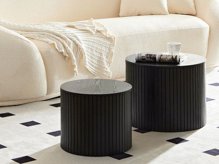 Handcrafted Nested Table Set, 2 Pieces